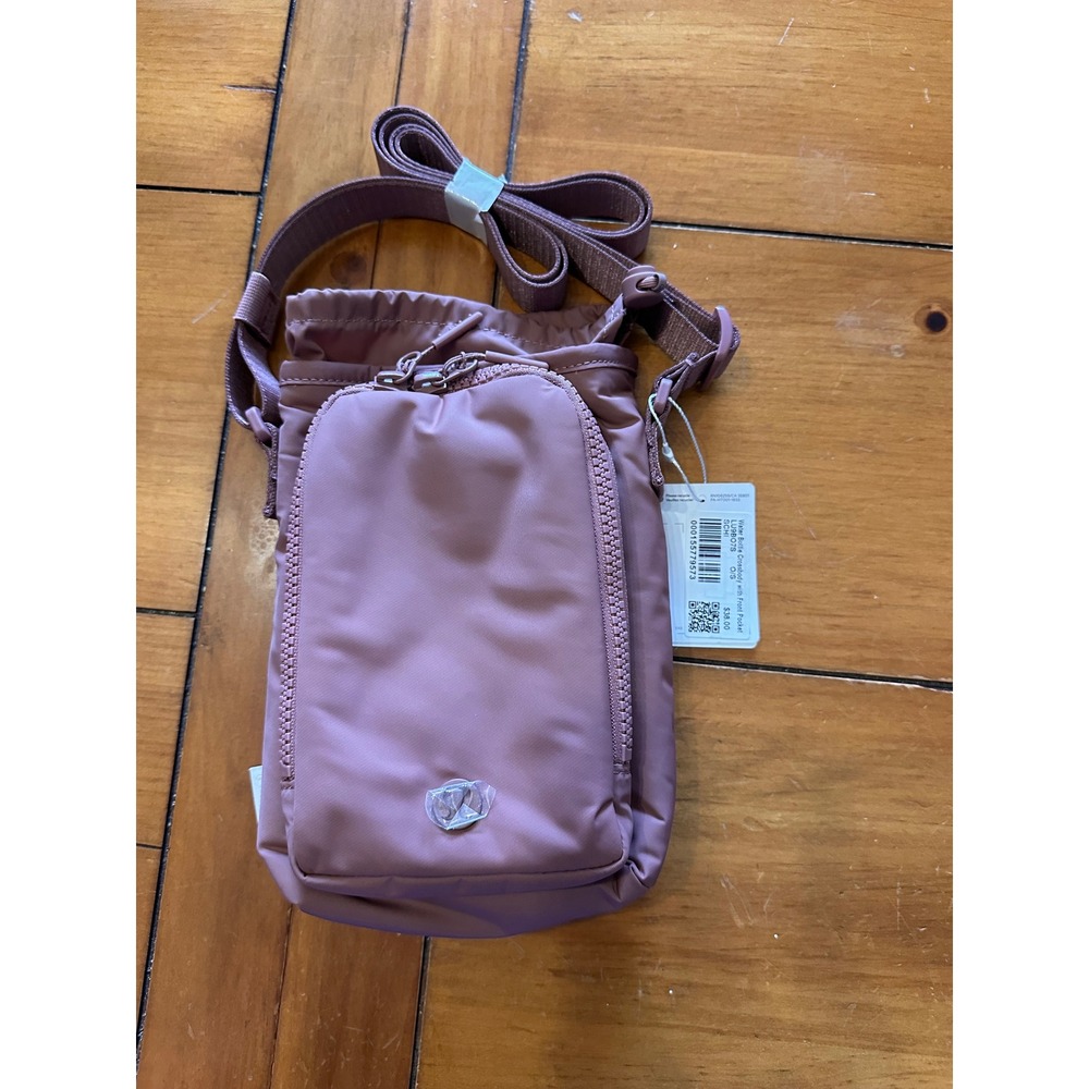 lululemon Water Bottle Crossbody with Front Pocket Smoky pink LU9BO7S New